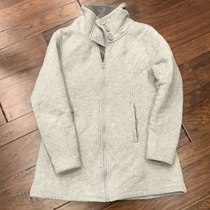 The North Face Gray Caroluna Fleece Jacket Size L